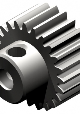 Ozubená kola s přímým ozubením s nábojem