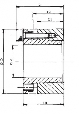 Samostředící svěrná hřídelová pouzdra RCK 70